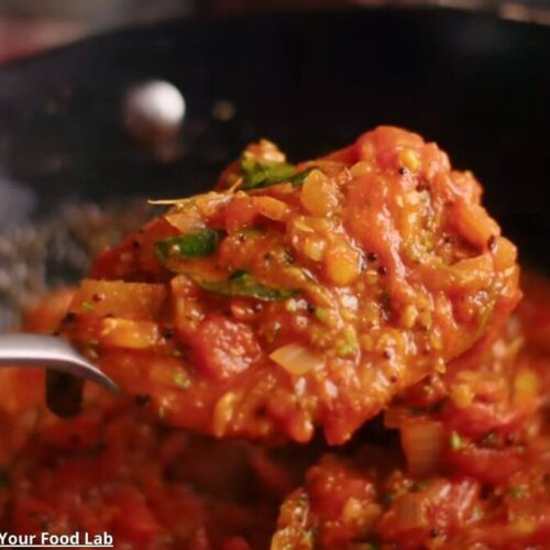 Tameta nu bharthu - ટમેટા નું ભરથું