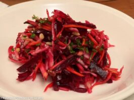 Beet Apple ane gajar nu salad - બીટ એપલ અને ગાજર નું સલાડ