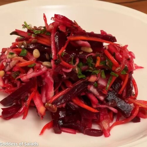 Beet Apple ane gajar nu salad - બીટ એપલ અને ગાજર નું સલાડ