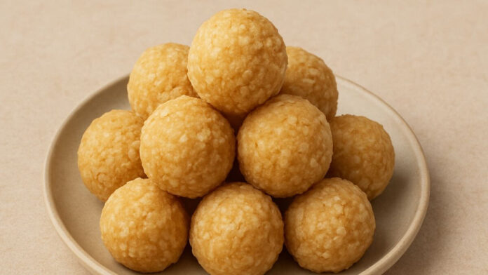 Chokha na ladoo - ચોખા ના લાડુ