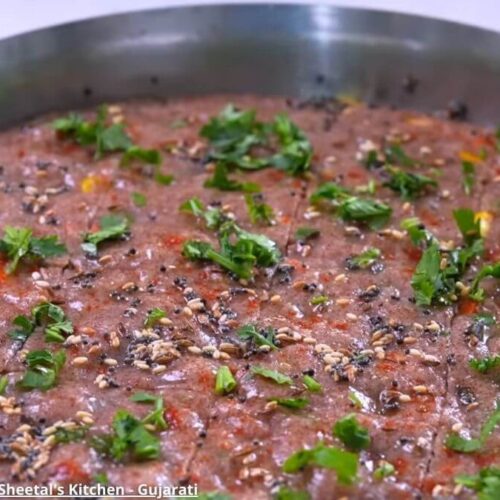 Ragi soji na dhokla - રાગી સોજી ના ઢોકળા