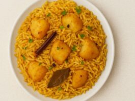 Aloo Dum Pulao - આલુ દમ પુલાવ