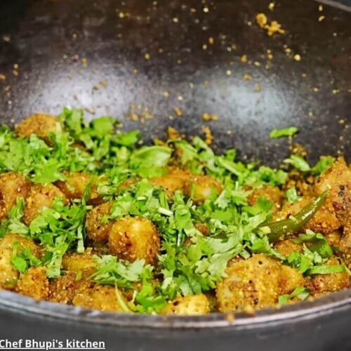 Aloo besan nu shaak - આલું બેસન નું શાક