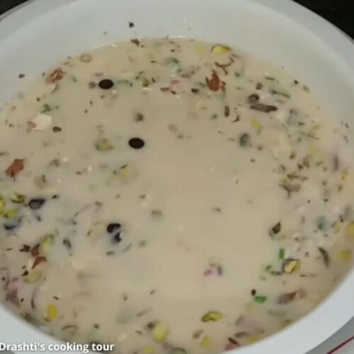 Kasata Doodh pauva - કસાટા દૂધ પૌવા