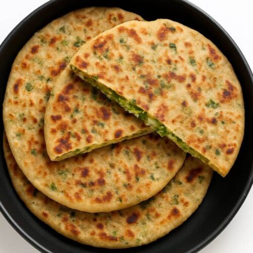 Broccoli Cheese Parantha - બ્રોકલી ચીઝ પરોઠા