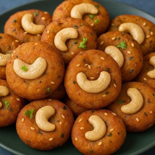 Kaju vada - કાજુ વડા