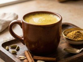 Besan masala Milk - બેસન મસાલા મિલ્ક