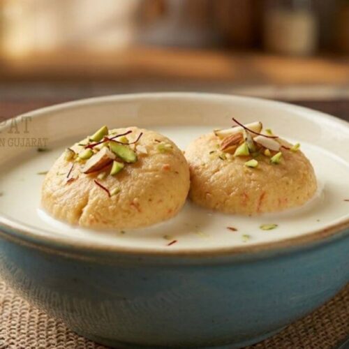 Gajar ni rasmalai - ગાજર ની રસમલાઇ