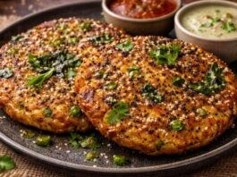 Instant Rava Handvo - ઇન્સ્ટન્ટ રવા હાંડવો