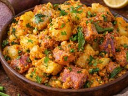 કંદ બટાકાની સૂકી ભાજી - Kand Batata ni Farali Suki Bhaji