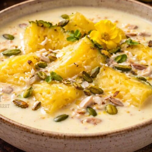 Pineapple Basundi - પાઈનેપલ બાસુંદી