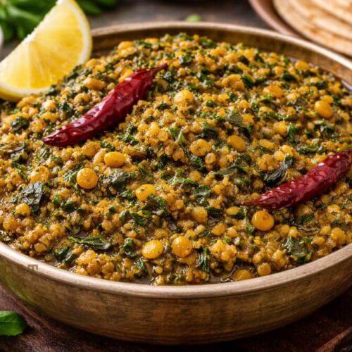 Methi chadiyadal nu shaak - મેથી છડીયાદાળ નું શાક