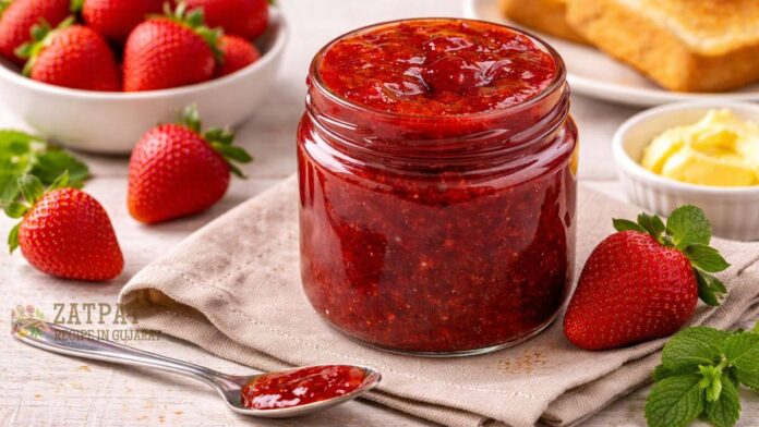 Homemade Strawberry Jam – ઘરે શુદ્ધ સ્ટ્રોબેરી જામ