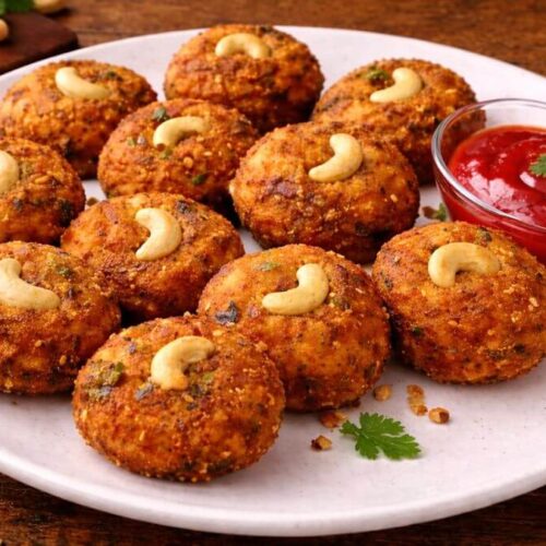 Vadodara Famous Kaju Vada - કાજુ વડા
