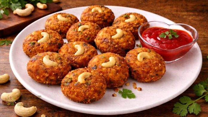 Vadodara Famous Kaju Vada - કાજુ વડા