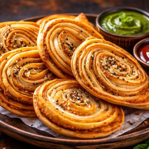 Evening Party Snacks Lacha Samosa banavani rit - લચ્છા સમોસા