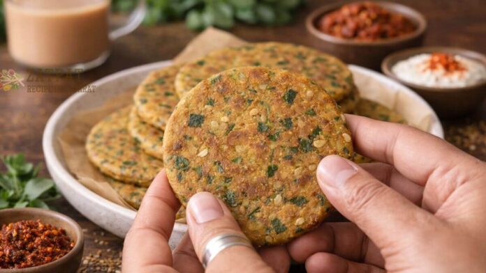 Crispy Masala Methi Bhakri Healthy Gujarati Winter Snacks - મસાલા મેથી ભાખરી