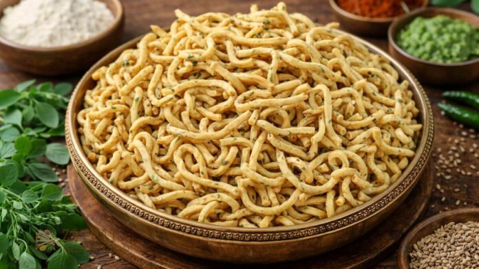 Methi Bhavnagari Ganthiya - મેથીવાળા ભાવનગરી ગાંઠિયા