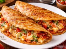 Paneer Tacos Recipe for Kids Lunchbox - પનીર ટાકોઝ બનાવવાની રીત