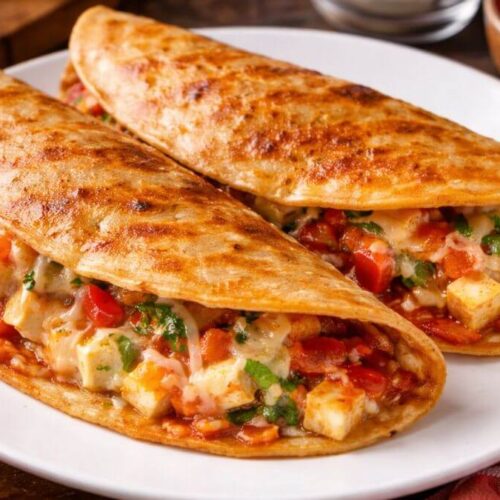 Paneer Tacos Recipe for Kids Lunchbox - પનીર ટાકોઝ બનાવવાની રીત