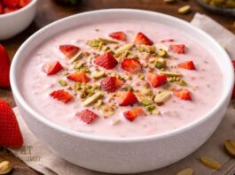 Wedding Style Strawberry Basundi banavani rit - સ્ટ્રોબેરી બાસુંદી બનાવવાની રીત