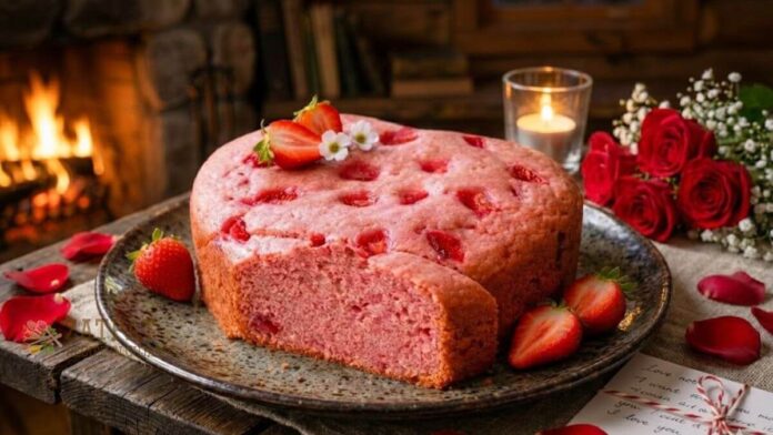 Fresh Strawberry Cake - ઓવન કે ઈંડા વગર સ્ટ્રોબેરી કેક બનાવવાની રીત