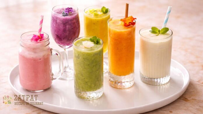 Colorful Fruit Chaas banavani rit - 6 ફ્લેવરની ફ્રૂટ છાશ