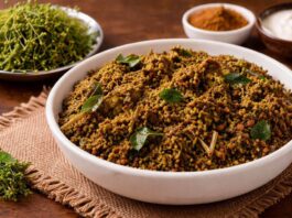 Gunda na Mor nu Shaak banavani rit - ગુંદાના મોરનું શાક