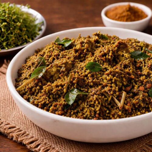 Gunda na Mor nu Shaak banavani rit - ગુંદાના મોરનું શાક