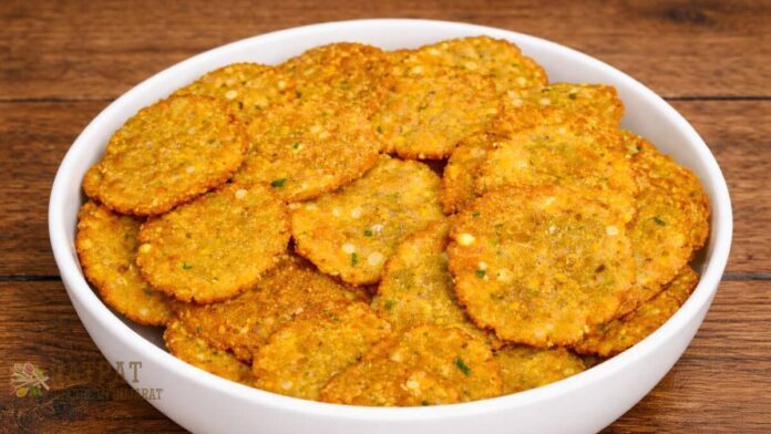Jowar ni Mathri Recipe in Gujarati - જુવારની મઠરી