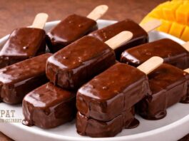 Homemade Mango Magnum Bars - મેંગો મેગ્નમ આઈસ્ક્રીમ બાર