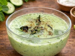 Phudina Kakdi ni Chaas banavani rit - ફુદીના કાકડીની છાશ