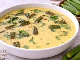 Bhinda ni Kadhi banavani rit - ભીંડાની કઢી