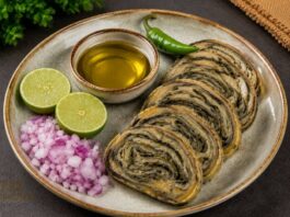 Traditional Gujarati Farsan Patra - Chola ni Dal na Patra - સુરતી વાટી દાળના પાતરા
