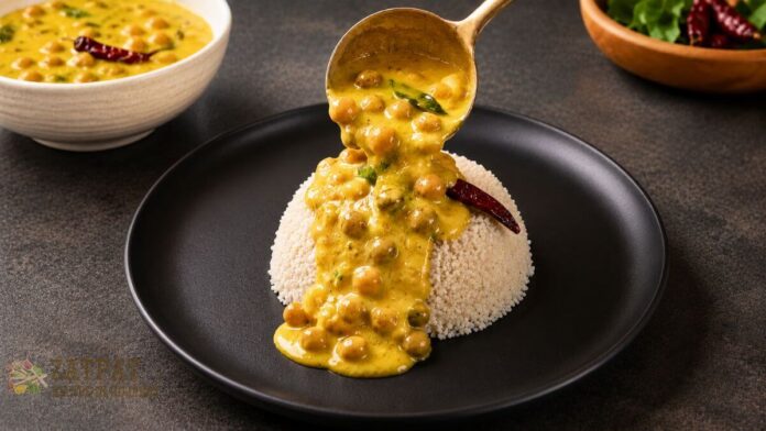 Desi Chana Kadhi - દેશી ચણા અને કઢી