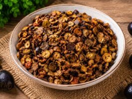 Diabetic Friendly Healthy Mukhwas – Jambu na Thaliya no Mukhwas - જાંબુના ઠળિયા નો મુખવાસ