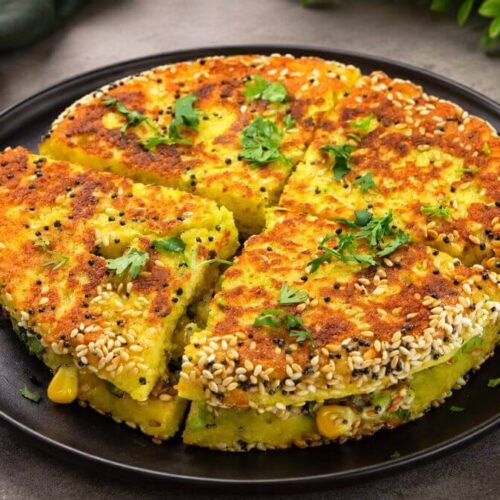 Kids Special Instant Cheese Corn Handvo - ચીઝ કોર્ન હાંડવો બનાવવાની રીત
