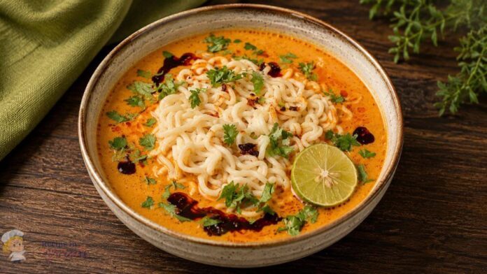 Jhol Maggi Recipe in Gujarati - નેપાળી ઝોલ મેગી