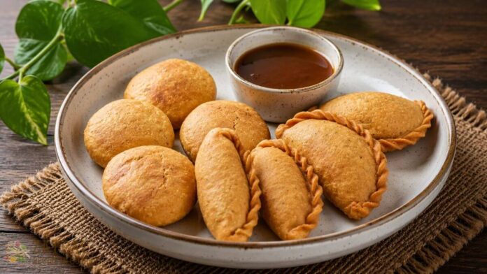 Meetha Mori Kachori and Ghughra - ખારી ભાજીના ઘૂઘરા
