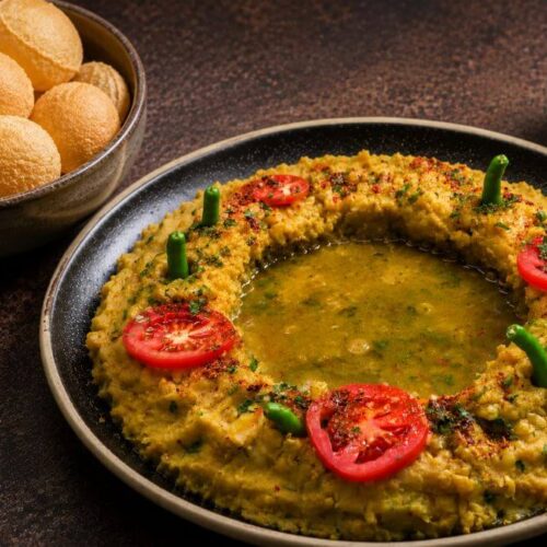 Street Style Ragda Pani Puri - સ્ટ્રીટ સ્ટાઈલ રગડા પાણીપુરી